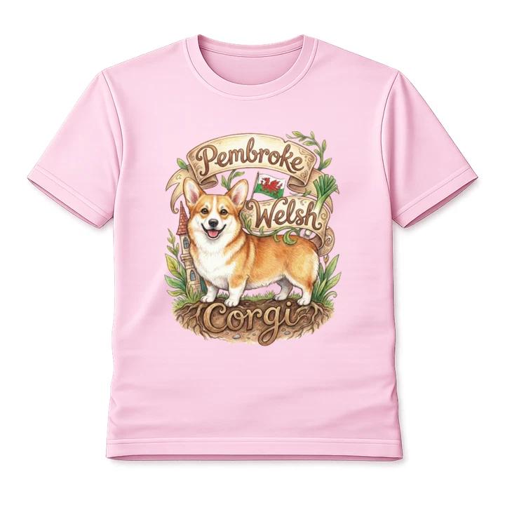 Pembroke Welsh Corgi T-Shirt Unisex Cute Dog Breed Graphic Animal Tee S