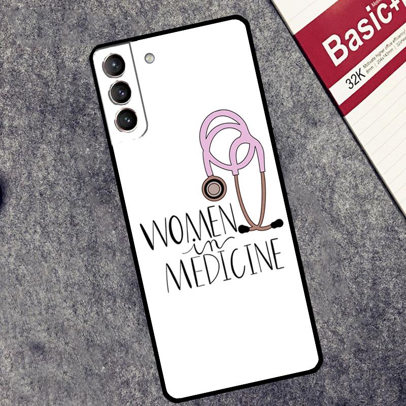 Medical Doctor Nurse Case For Samsung Galaxy S24 S23 S22 S21 Plus Ultra Note 20 S9 S10 Note 10 S20 S21 FE Cover