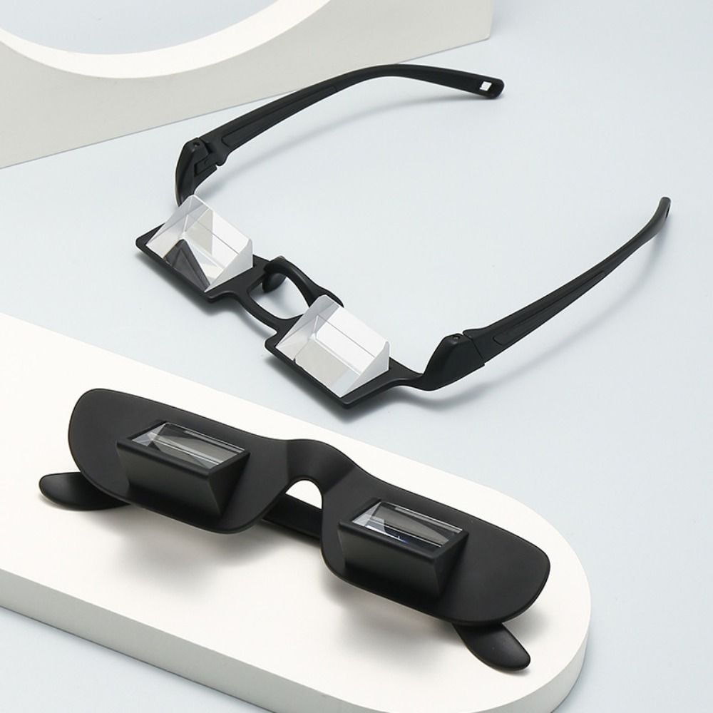 Refractive Climbing Clear Prism Glasses Comfortable Rectangle Sunglasses  Outdoor