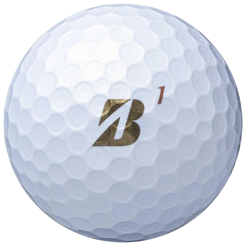 BRIDGESTONE TOUR B X Golf 2024 Pearl White Balls, Model, 12-Pack, (B4GXJ)