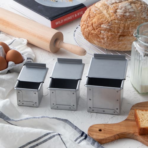 Endo Shoji Bread Mold, Commercial Use, New Type, with Lid, 5cm, Ulster, Made in Japan, WSY1801