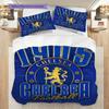 Portugal Emblem Bedding (1 * duvet cover + 2 * pillowcase, without core) 2D Flat Soft and comfortable Christmas birthday gift