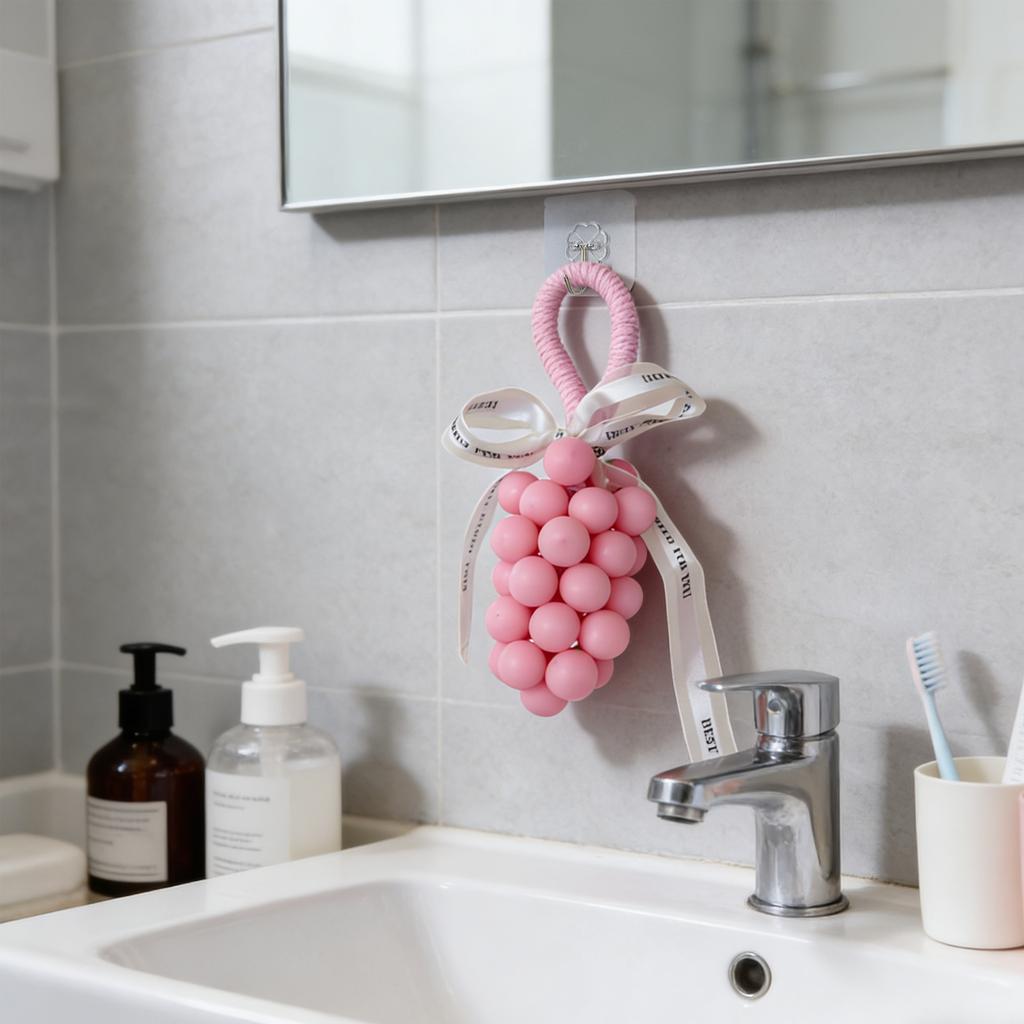Kristal Üzüm Sabunu, El Yapımı Kristal Üzüm Sabunu, Nazik Temizleyici Sabun, Dekoratif Sabun Barlar, El Yıkama ve Ferahlatma İçin, Unisex