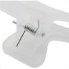 Book Clip - White: Use Desk Clip, Strong Page Holder, Notebook Folder, Office Supplies