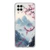 Soft TPU Cover for Samsung Galaxy A25 A23 A22 A52S A31 A72 A73 A17 A07 A13 A11 5G Transparent Phone Case Pink Sunset Mountain