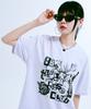 ELIMENO [Set] El Grunge Graphic Short Sleeve T-Shirt 2-Piece Set (Type A)