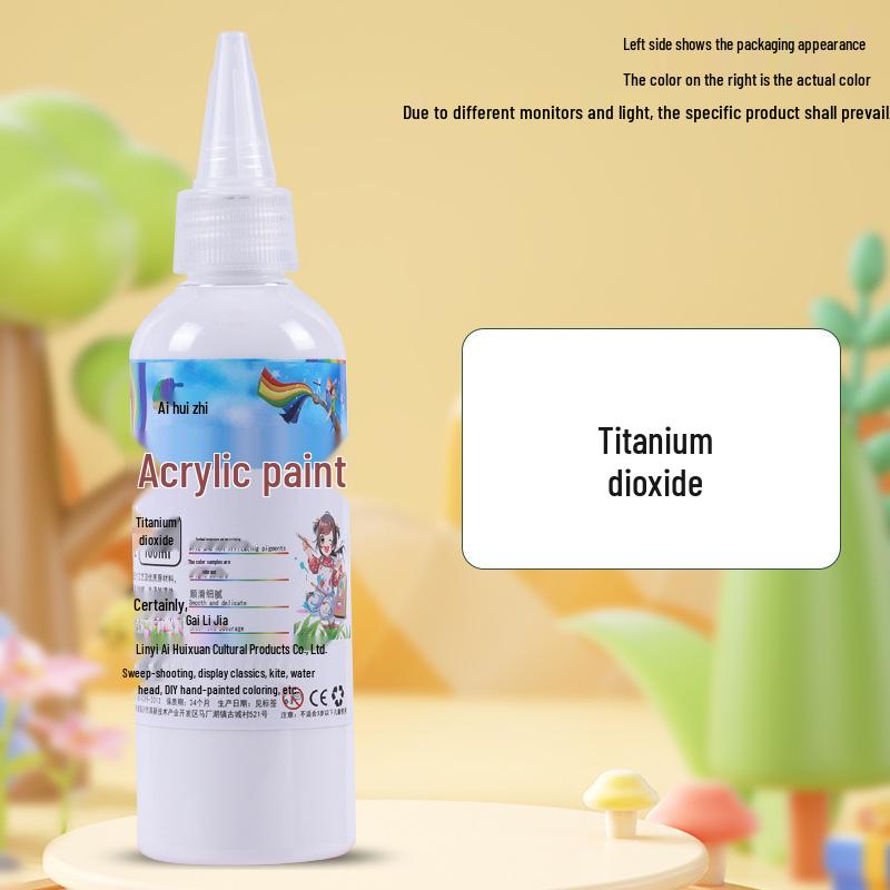 100ml Acrylic Paint for Plaster Doll, Fluid, Graffiti, Wall & Art Painting