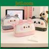 Cute Panda Pencil Bag Made Of Pu Material For School And Daily Use