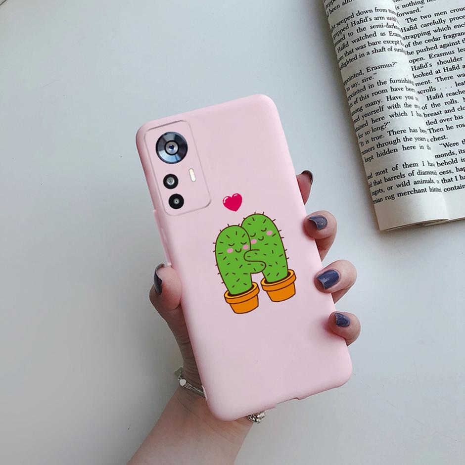 For Xiaomi 12T Case On Xiaomi 12T Pro Back Cover Cute Cartoon Silicone Soft TPU Protective Bumper For Xiaomi 12Tpro Phone Fundas