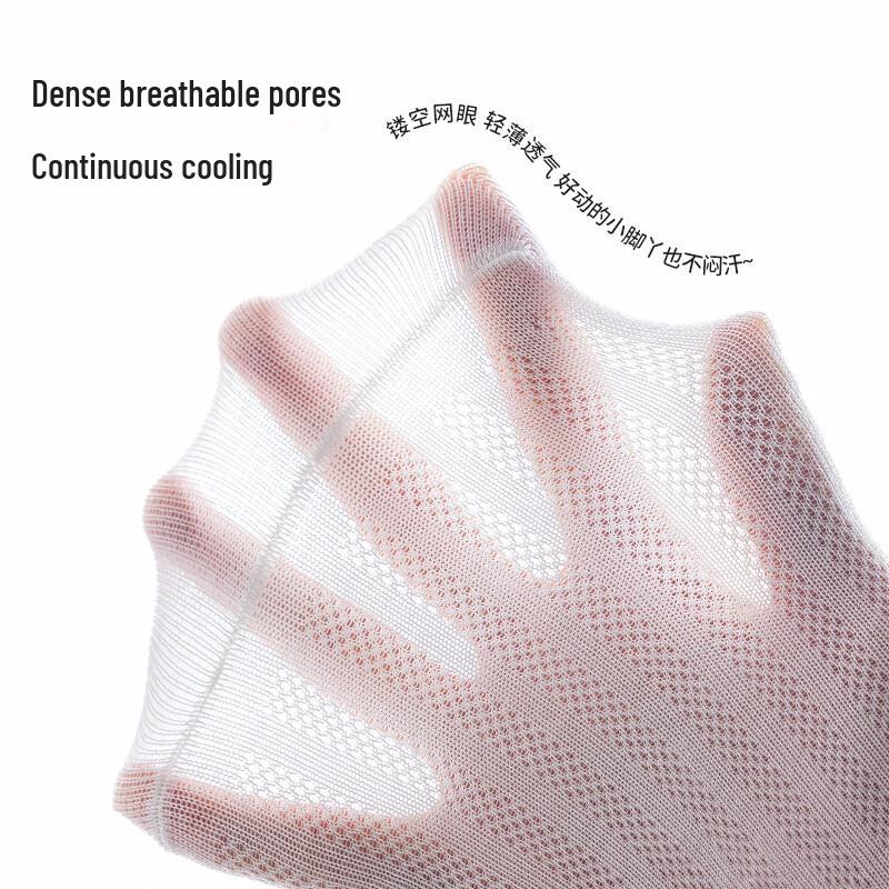 Girls' Summer Jacquard Mesh Dance Pantyhose