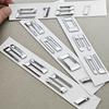 3D ABS Chrome Car Letters Logo 218i 220i 230i Badge Rear Trunk Emblem Sticker For BMW 218i 220i 230i 225i F44 F45 Tail Marking