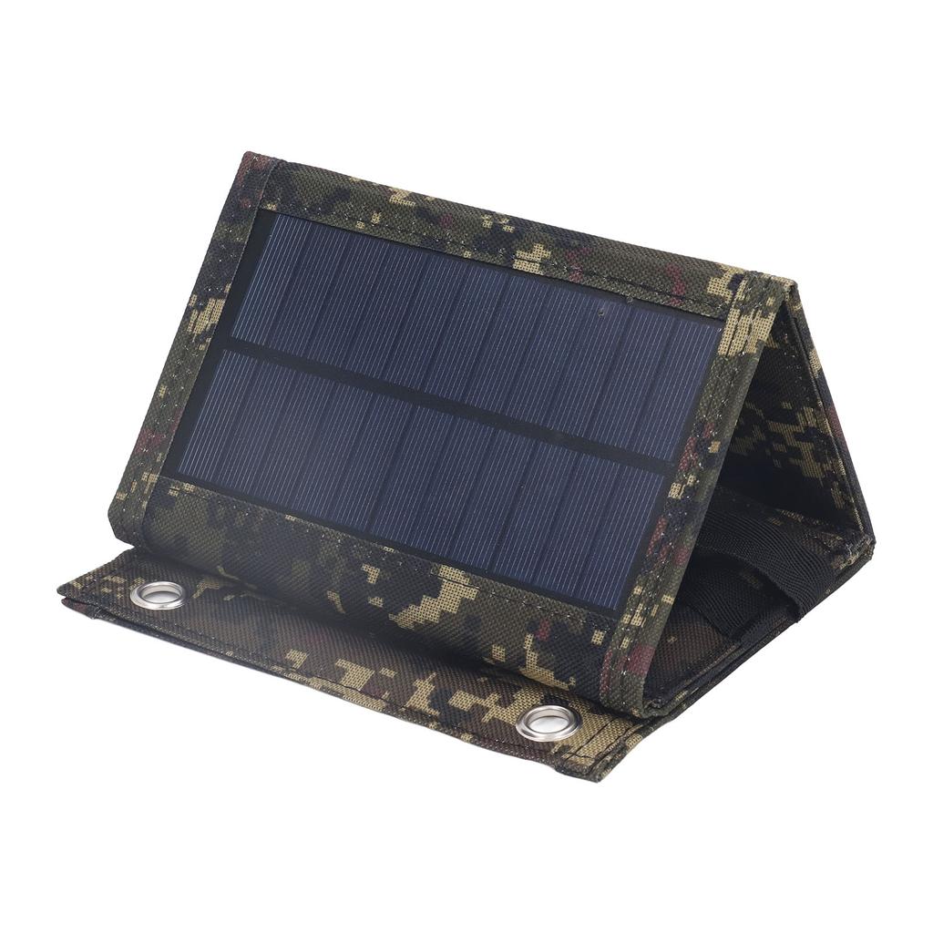 10W 5V Portable Folding Solar Panel Charger Kit IP65 Foldable Solar Charger Board for Camping