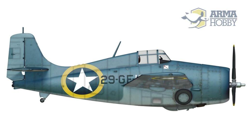ARMA HOBBY 1/72 F4F-4 Wildcat Operation Torch Plastic Model Kit ADL70065