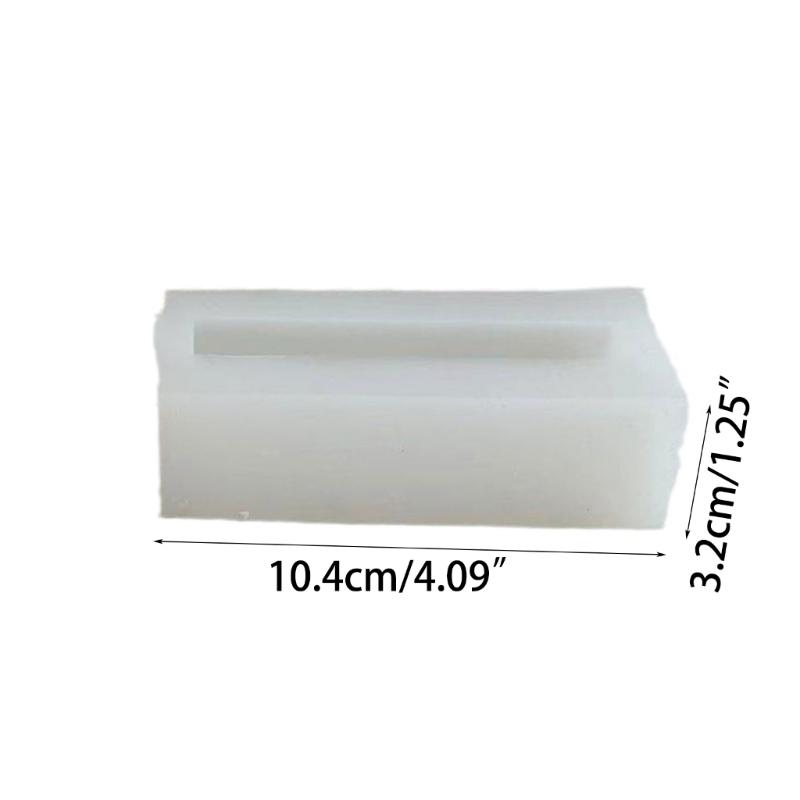 Versatile Silicone Mold for Plaster Crafts Making Epoxy Resin Mould Holder Mould Create Stylish Card Holder Decorations
