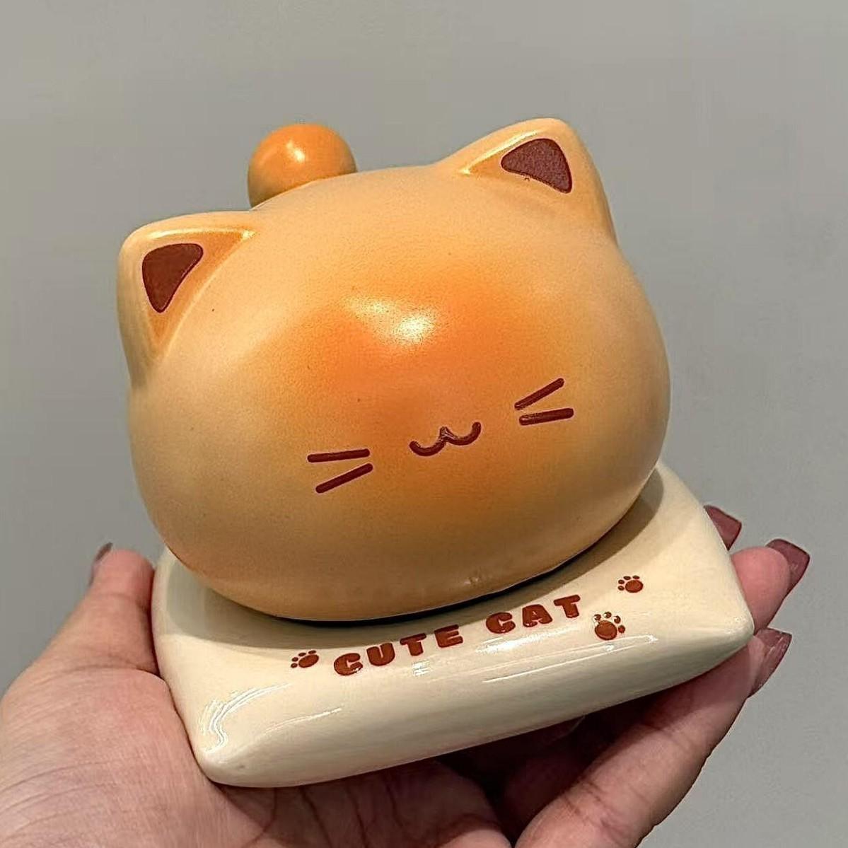 

Siamese Cat Ceramic Coffee Mug Birthday Gift For Girl Girlfriends Practical Cute Niche Creative Women S Day 500ML