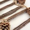 Pinecone Cage Toy Bird Perch Stand Ladder Scratchers Branch Perch for Parrots Parakeets Toy Branch Bird Cage Toy