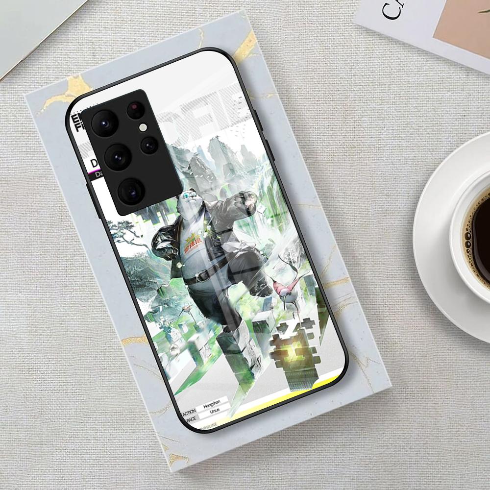 Arknights Endfield Phone Case For Samsung S25 Edge Ultra 23 22 21 20 Ultra Plus S24 Fe A54 53 25 Glass Cover