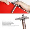 A702Z Hand Leather Strip Cutter, Stainless Steel 10 to 60mm Tool for Manual Leather Strip Cutting