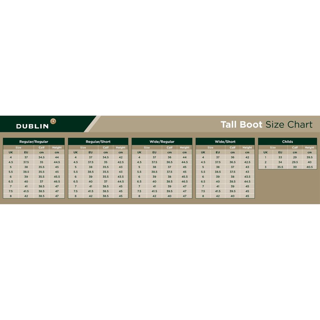 Dublin Womens/Ladies Arderin Tall Leather Field Boots