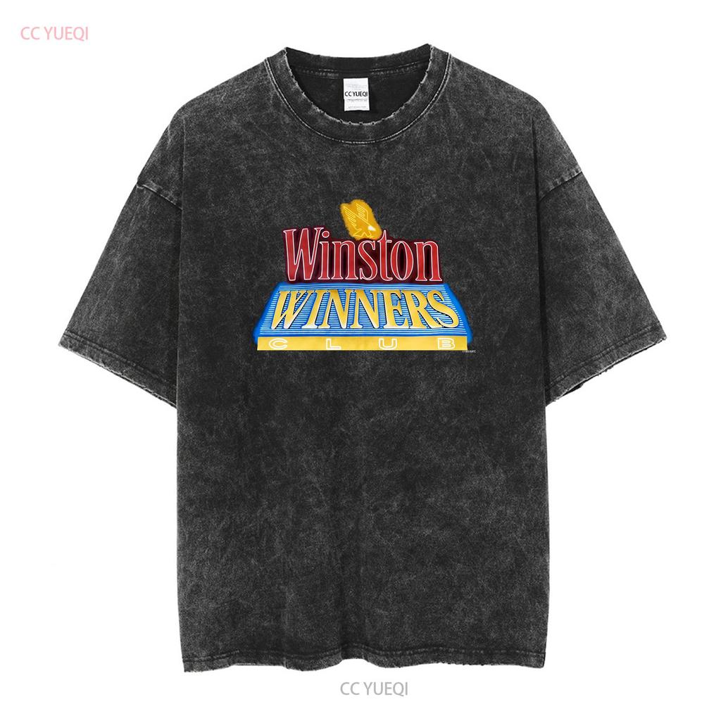 Vintage Winston Cigarettes Winners Club Pocket T Shirt Size L 1995 Vintage Washed Graphic Stretched Designer Clothes