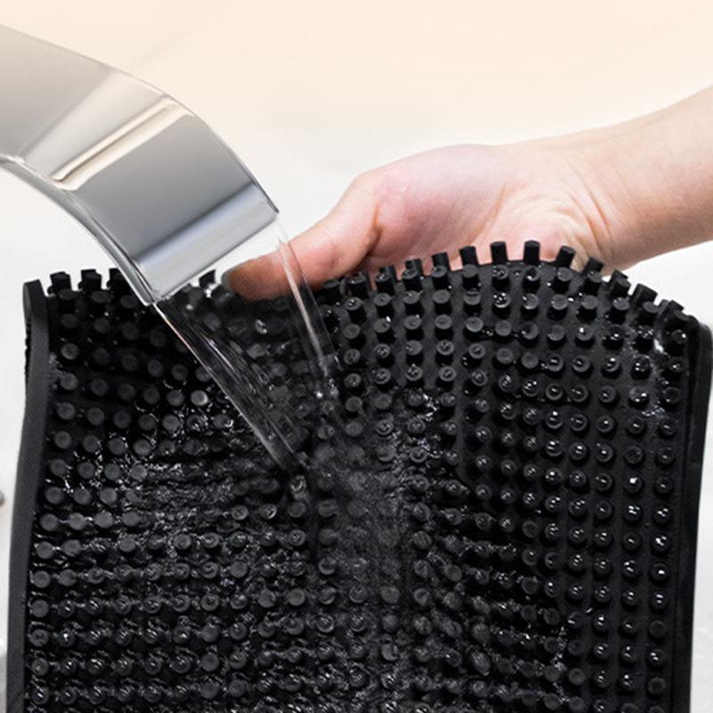 Podkładka pod kubek stołowy Mata kuchenna PCV Podkładka na bar Koktajl Kwadratowa podstawka pod kubek barowy z odpływem i antypoślizgową podkładką Samochodowa Podkładka pod kubek do restauracji