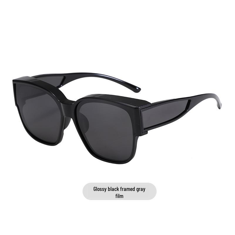 Polarized Myopia Over-Glasses Cycling Sunglasses for Men & Women - High-End Feel for Driving