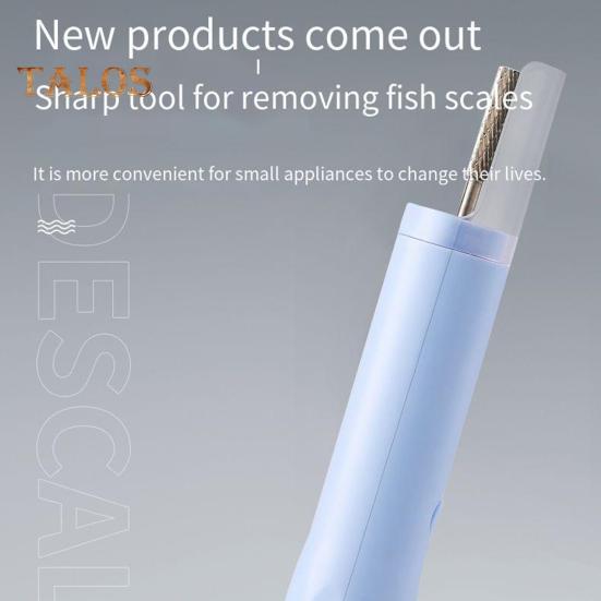 Electric Fish Scaler Remover Cordless Fish Scale Cleaner Rechargeable Waterproof Fish Scaler with Large Capacity Battery Stainless Steel Fish Skin
