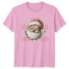 Santa Ho Ho Ho Christmas Holidays Unisexs TShirt Unisexs Tee Graphic Top