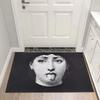 Fun Art Lady Portrait Carpet Rug for Living Room Bedroom Anti-slip Carpets Decor Bedside Soft Floor Mat Kitchen Entrance Mats