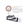 Carina Roll-Up Piano, 49 Keys, USB Rechargeable Keyboard with Built-in Speaker, Japanese Instruction Manual, Suitable for Beginners and Children
