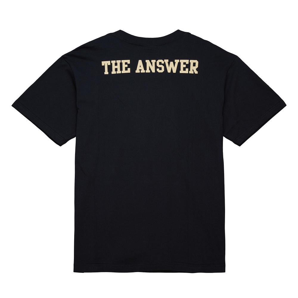 Mitchell & Ness x NBA 100% Cotton T Shirt Unisex Black MN25ATS26A