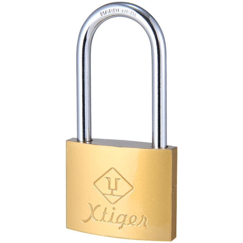 25MM Iron Padlock Single Open Imitation Copper Lock for Household or Student Use