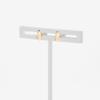 ESTELLE [Official] Women's K10 Yellow Gold Drop Motif Earrings 0202-3554-0019-0000