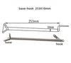 1PC boat hatch spring support Marine Hardware Stainless Steel Hatch Lid Adjuster Spring Boat hatch Holder Top Mounting Bar