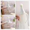 Sweet Birthday Hat Mesh Gauze Party Hair Bands High Quality Princess Birthday Hat  Children's Party