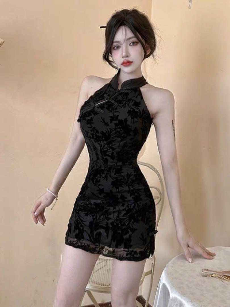 

[Б/У] Популярные платья корейских женщин лимитированной серии, идеально подходящие для хозяек, вечеринок и летней носки.