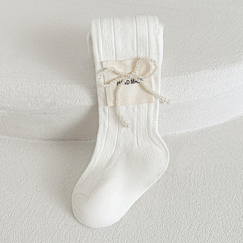 Kids Girls Tights Princess Bowknot Baby Girl's Pantyhose Baby Spring Autumn Style Trousers Stocking Baby Tights