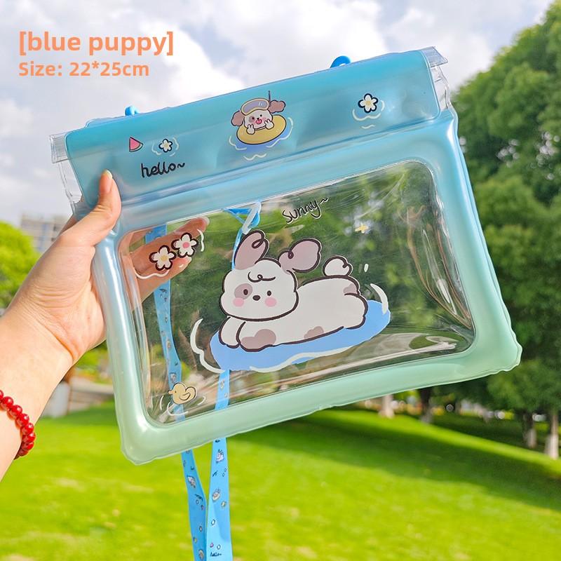 Double-layer Sealed Touch-screen Swimming Diving Rafting Water Park Mobile Phone Waterproof Bag