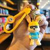 AB Rabbit Keychain Cute New Product Doll Machine Cartoon Cute 3D Doll Cute Personalized Gifts Y2k Fashion Gift for Students