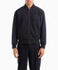 Armani Exchange Men'S Embroidered Logo Two-Way Zip-Up Blouson_Navy A414310018