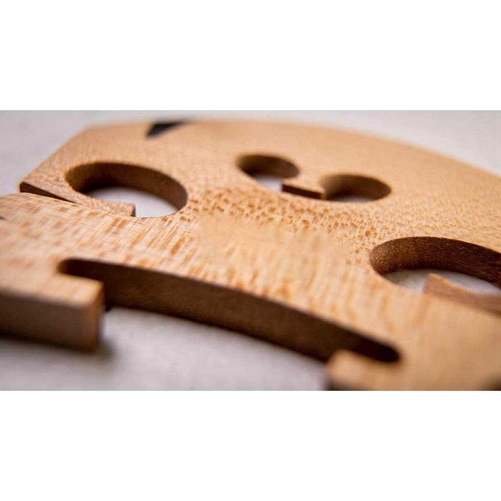 4/4 Violin Bridge Maple Wood Violin Bridge for 4/4 Size Violin Musical Instrument Parts Accessories