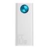 Powerbank Baseus Amblight 30000Mah, 4Xusb, Usb-C, 65W (Biały)