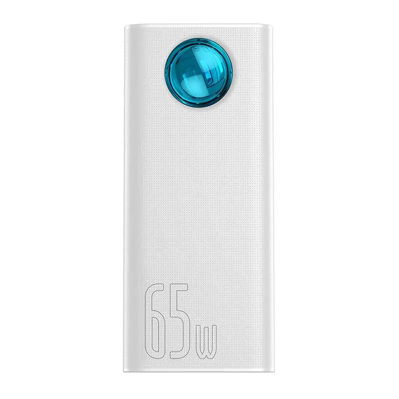 Powerbank Baseus Amblight 30000Mah, 4Xusb, Usb-C, 65W (Biały)