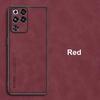 EUCAGR For Nubia RedMagic 11 Pro Plus Luxury PU Leather Phone Case For Red Magic 11 Pro+ 5G Back Cover Silicone Full Protection