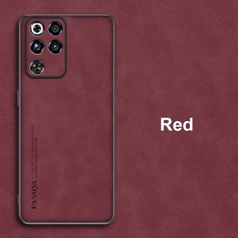 EUCAGR For Nubia RedMagic 11 Pro Plus Luxury PU Leather Phone Case For Red Magic 11 Pro+ 5G Back Cover Silicone Full Protection