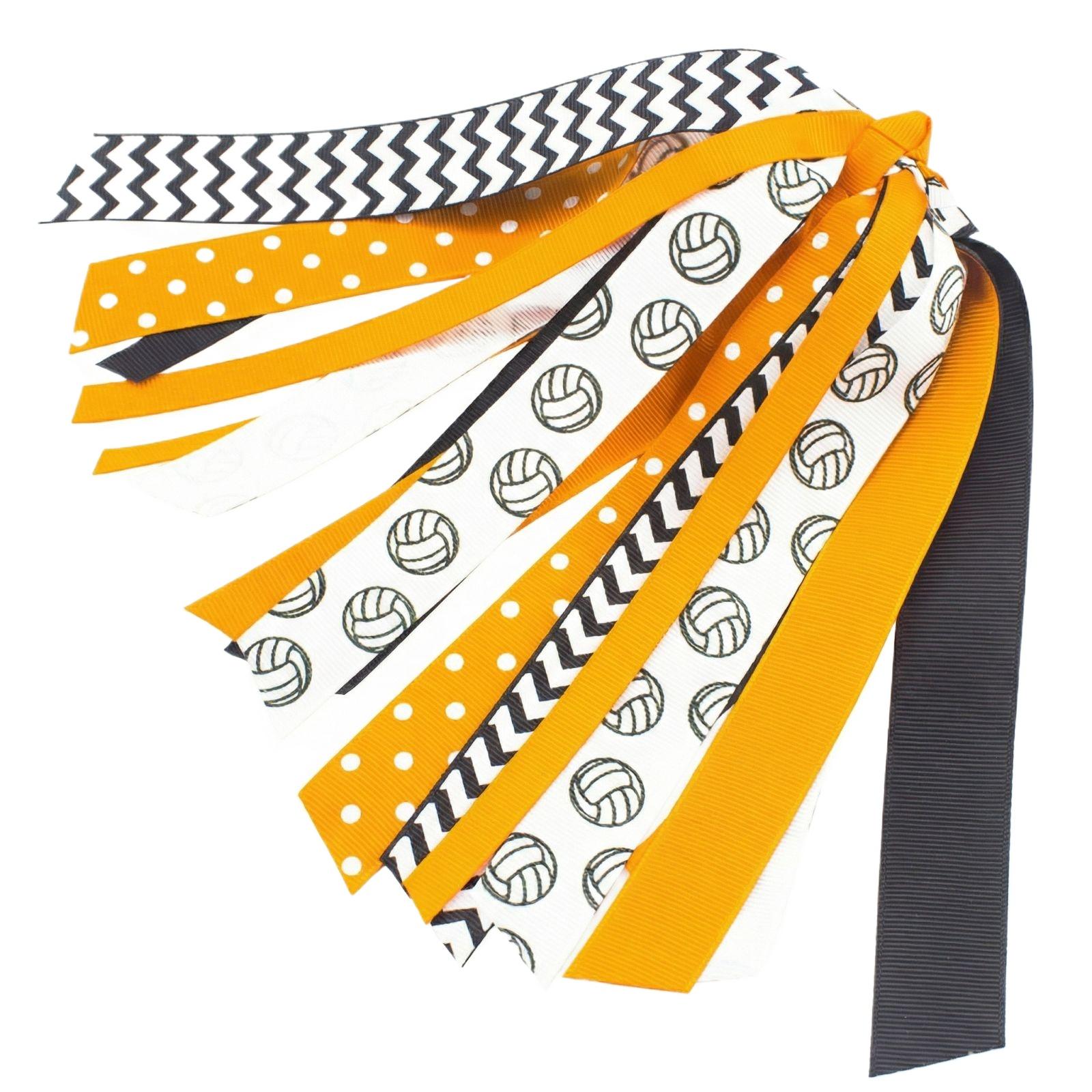 Cheerleading Hair Accessories, Ribbons, Sports Ribbons, Hair Ties, Cheerleader Competition Accessories One Size