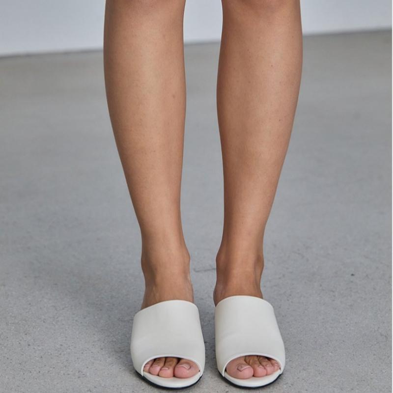 Thommcan Women S Comfort Daily Mid Heel Mule 01 8tmni15m9d White