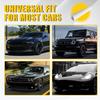 Car Window Sun Visor Strip Tint Film Front UV Windshield Shade DIY 60*8" White