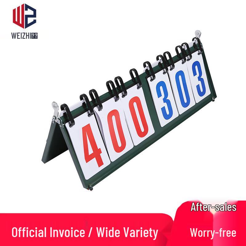 Multi-Sport Manual Flip Scoreboard