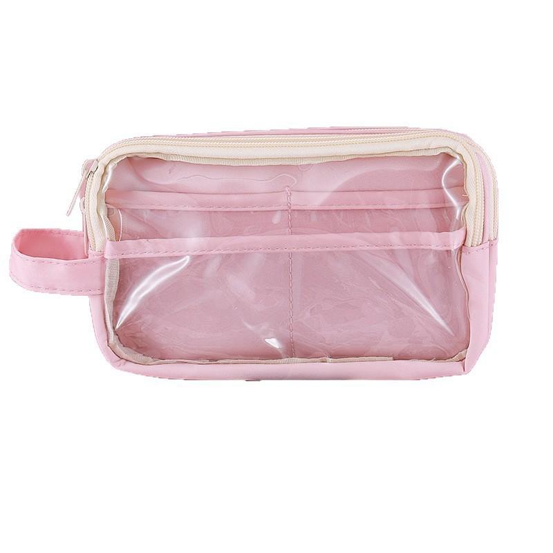 Stylish Five-Layer Pencil Case for Students - High Capacity Stationery Bag